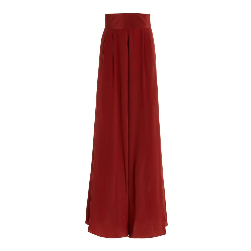 Johanna Ortiz Laudable Silk Wide-Leg Pants - US 6